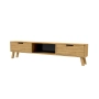Szafka RTV-20 Drewno Lite Dąb Loft Lakier Rozmiary od 100 cm do 200 cm PREMIUM